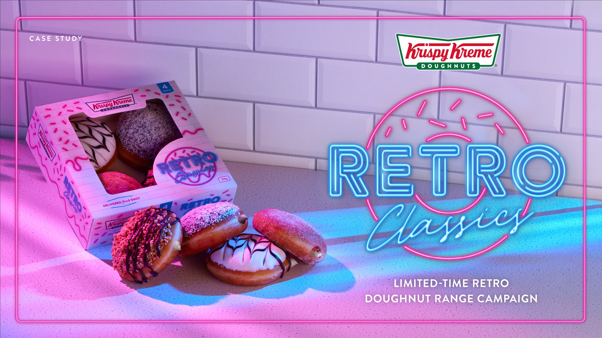 Krispy Kreme Retail Box Packaging